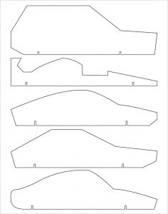 pinewood derby cars templates pinewood derby car free