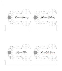 place card template download place cards template