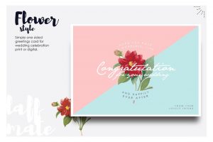 place card templates wedding congratulation card