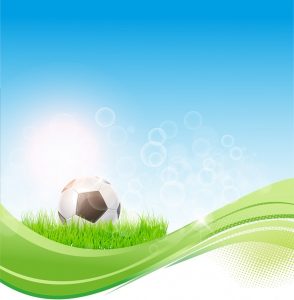 playing card templates soccer flow background