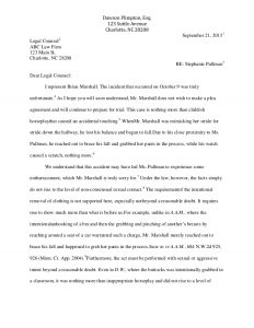 policy memo sample writing sample to opposing counsel