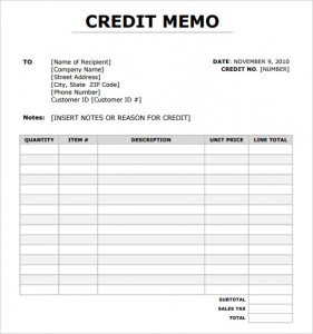 policy memo template blank credit memo template