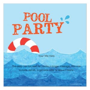pool party invite template free pool party invitation template is the fusion of concept and creativity on interesting party invitations