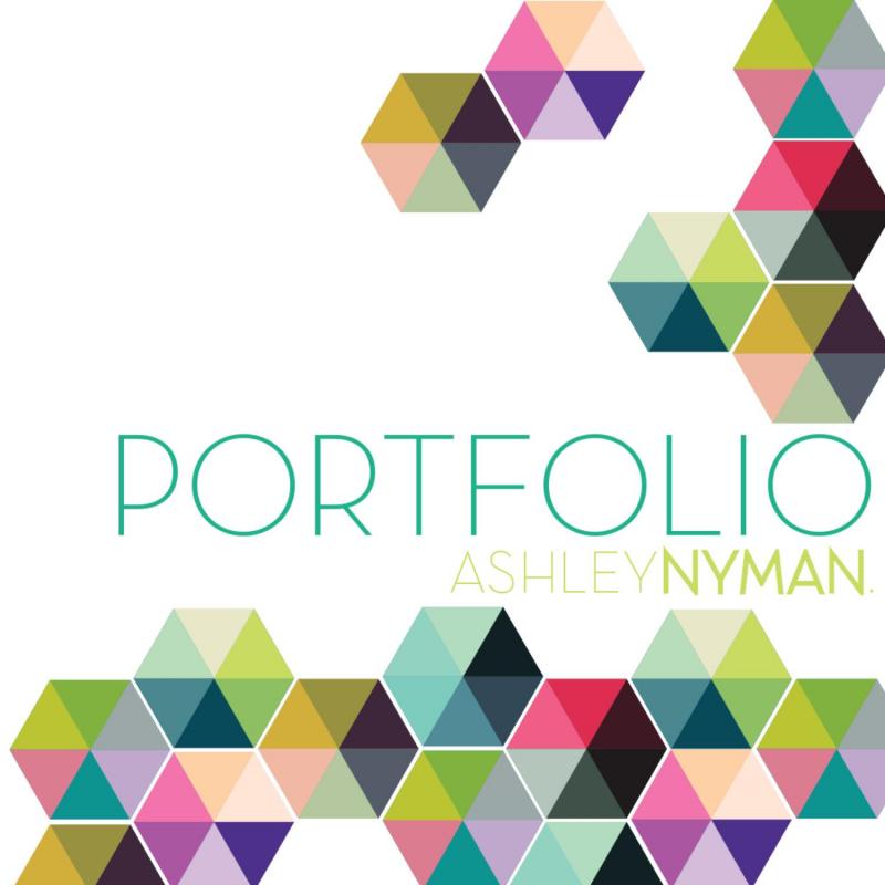 portfolio cover design