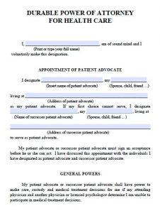 power of attorney form free printable power of attorney