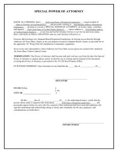 power of attorney sample jinapsan power of attorney template 1 728