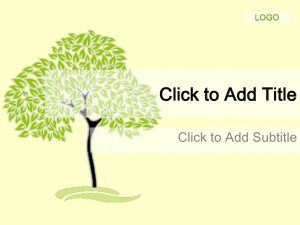powerpoint family tree template free powerpoint template green tree