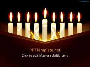 ppt template download hanukkah ppt template