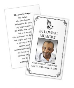prayer card template prayer card praying hands