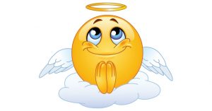 praying emoji copy and paste angel