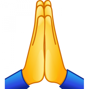 praying emoji copy and paste praying hands