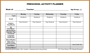 pre k lesson plan templates pre k lesson plan template preschool lesson plan