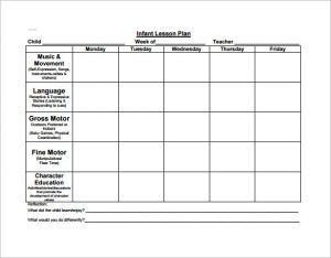 preschool lesson plan template two year old preschool lesson plan pdf free download