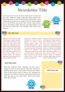 preschool newsletter template newsletter templates kindergarten
