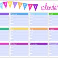 printable birthday calendar birthday template