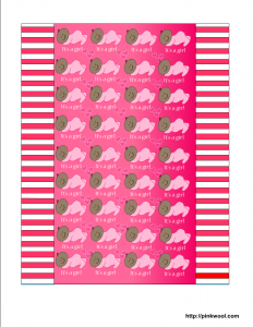 printable candy wrappers girlcandy