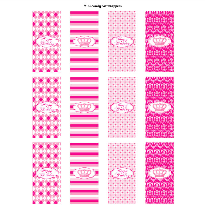 printable candy wrappers