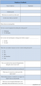 printable employee warning form employee feedback form