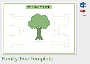 printable family tree maker family tree template free printable word excel pdf psd regarding family tree maker templates