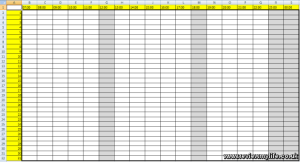printable hourly schedule monthly excel planner