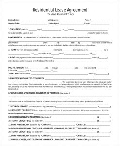 printable lease agreement printable residential lease agreement