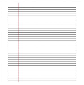 printable lined paper pdf printable lined paper narrow ruled note book pdf