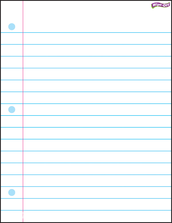 printable notebook paper