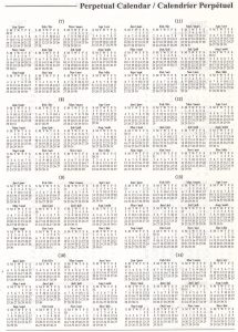 printable perpetual calendar perpet