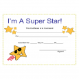 printable registration form template star award certificate template l