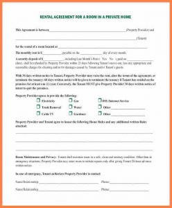 printable rental agreement private landlord tenancy agreement template room rental agreement in private home pdf download