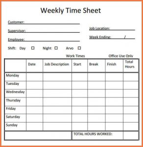 printable weekly time sheets time sheet template weekly timesheet printable