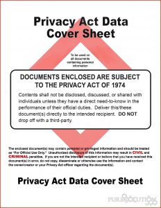 privacy act statement privacy act data cover sheet pureprivacyactcoversheet