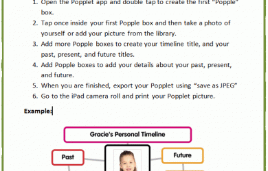 privacy policy examples ipad personal timeline popplet instructions