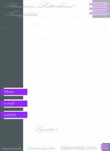 privacy policy samples purple theme business letterhead template