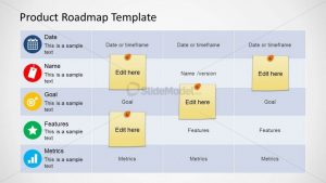 product comparison template product roadmap template x