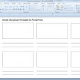 professional film storyboard template free simple storyboard template