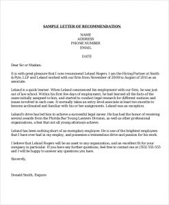 professional letter of recommendation professional letter of recommendation