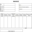 proforma invoice template insurance invoice template