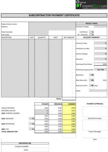 programme template word payment
