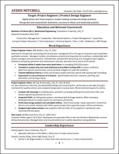 programmer resume example student resume examples