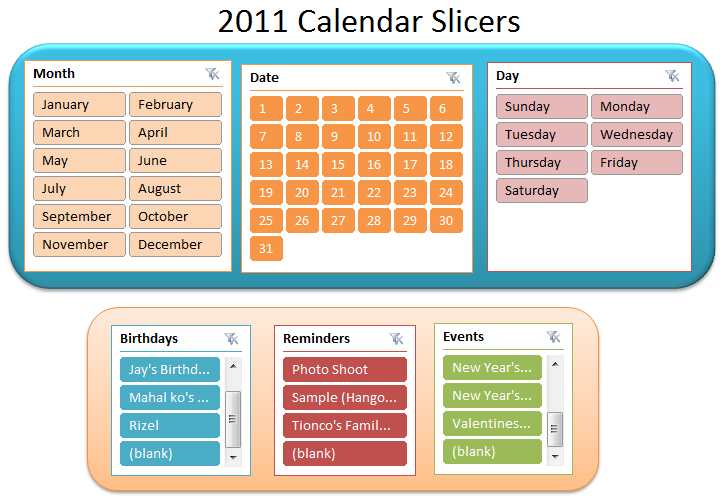 project calendar template