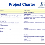 project charter example project charter template