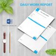 project update template daily report template word download min x
