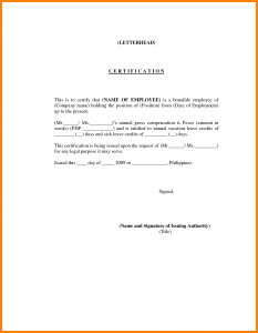 proof of employment letter sample working employee certificate employment certificate letter template