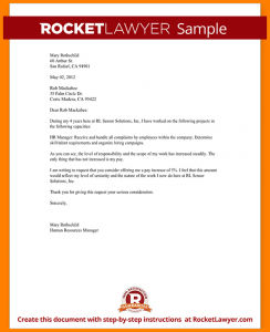 proof of income letter from employer salary increase letter sample request a raise form template