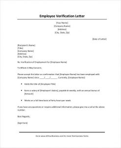 proof of income letter sample income verification letter from employer
