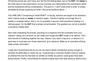 proper outline format sat essays how to take a stand