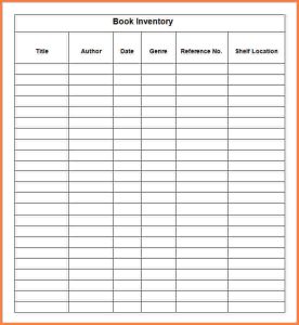 property inspection checklist inventory spreadsheet templates sample book inventory template