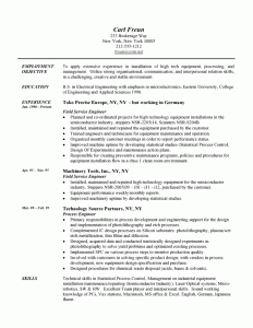 proposal letter example already written cv for engineer resume example field engineer