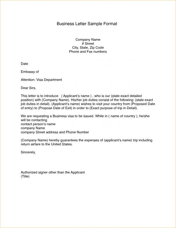 proposal letter format